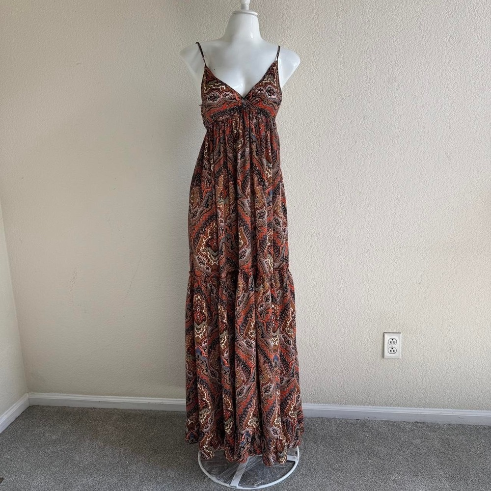 Beaucoup Store multicolored paisley maxi dress
